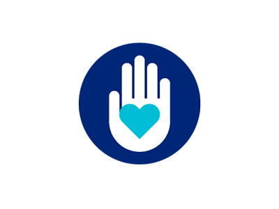 heart in hand icon