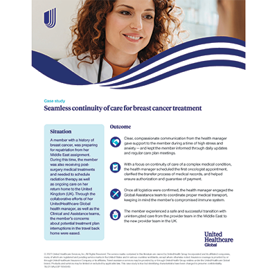 Continuity of Care Case Study Thumbnail image