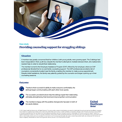 UHC Global-FamilyRelationship CaseStudy