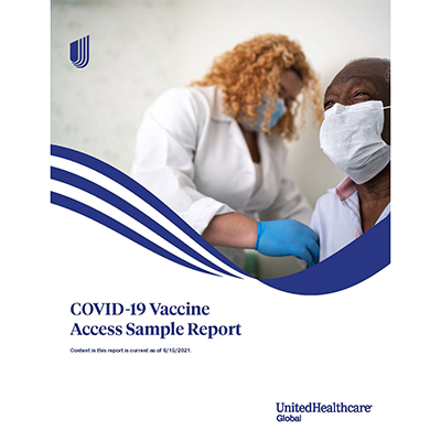 Vaccine Access Sample Report Thumbnail