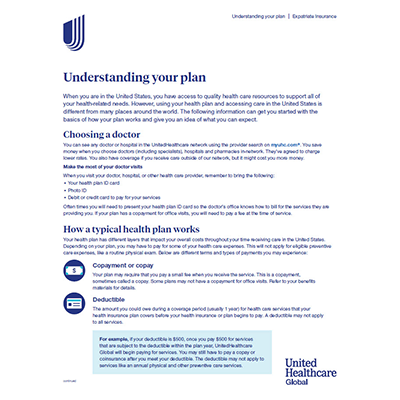 Understanding Your Plan document thumbnail